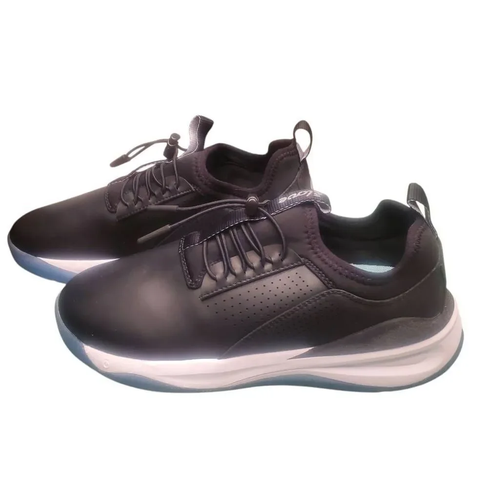 Clove Classic Night Shift Black/White Women's Bungee Athletic Shoe 7.5
